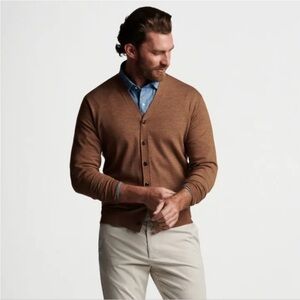 Peter Millar Cardigan Excursionist Flex NWT Sz Medium